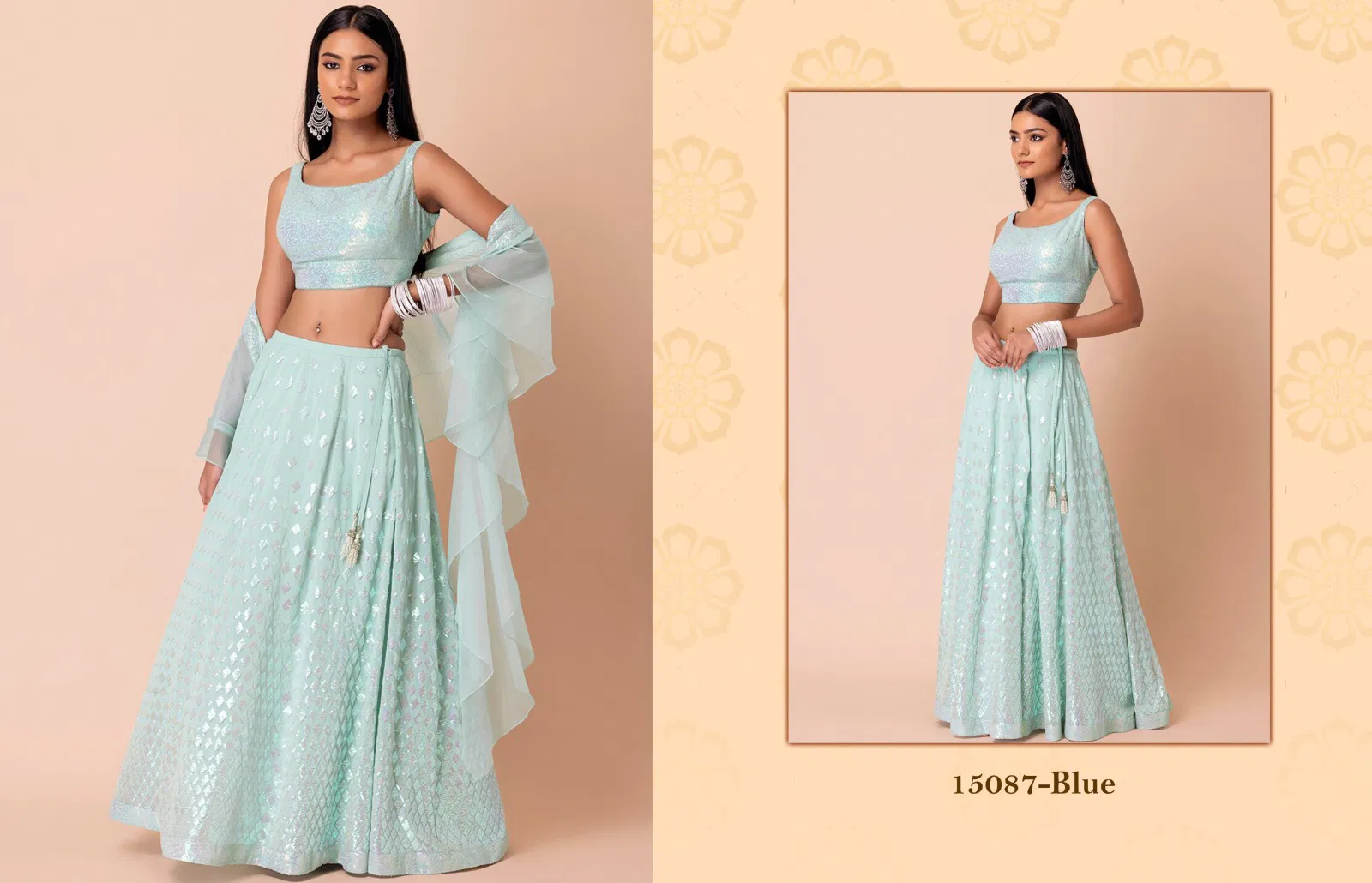 Zeel Clothing Vol 27 Georgette Lehenga Choli Bulk Orders In India
